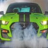 Green Ford Shelby GT500 Car Diamond Painting