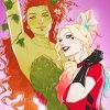 Harley Quinn And Poison Ivy Superheroes Diamond Painting