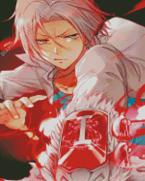 Hayato Gokudera Anime Character Diamond Painting