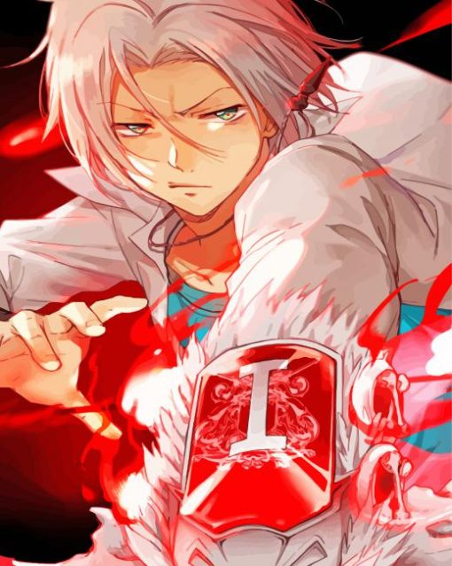 Hayato Gokudera Anime Character Diamond Painting