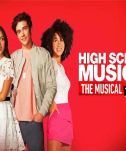 High School Musical The Musical Poster Diamond Painting