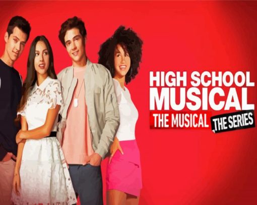 High School Musical The Musical Poster Diamond Painting