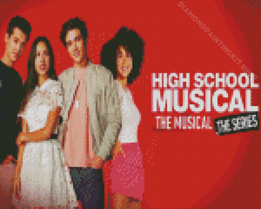 High School Musical The Musical Poster Diamond Painting