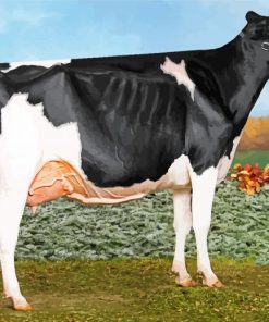 Holstein Cattle Diamond Painting