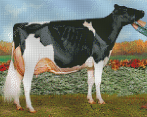 Holstein Cattle Diamond Painting