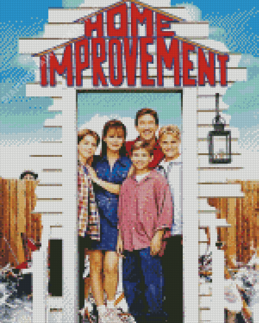 Home Improvement Poster Diamond Painting