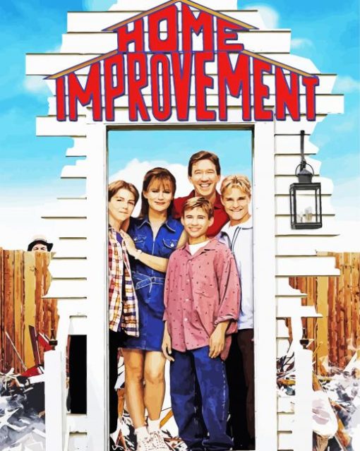 Home Improvement Poster Diamond Painting