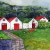 Iceland Farmhouse Diamond Painting