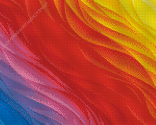 Colorful Wave Diamond Painting