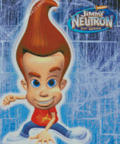 Jimmy Neutron Poster Art Diamond Painting