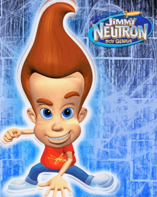 Jimmy Neutron Poster Art Diamond Painting