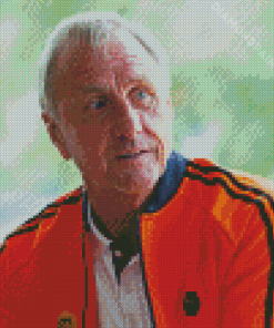 Old Johan Cruyff Diamond Painting