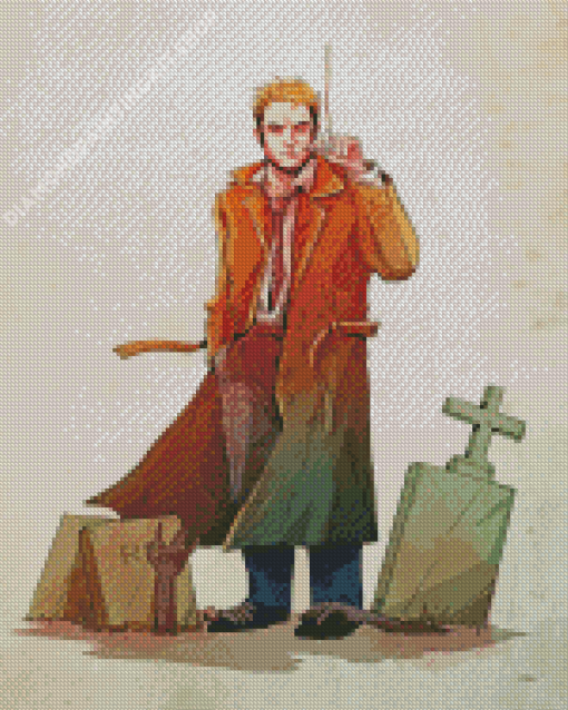 John Constantine Character Diamond Painting