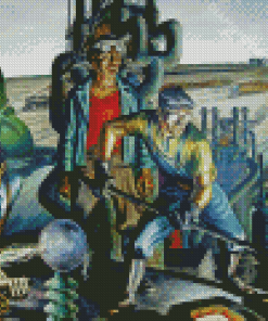 Labor Day Art Diamond Painting