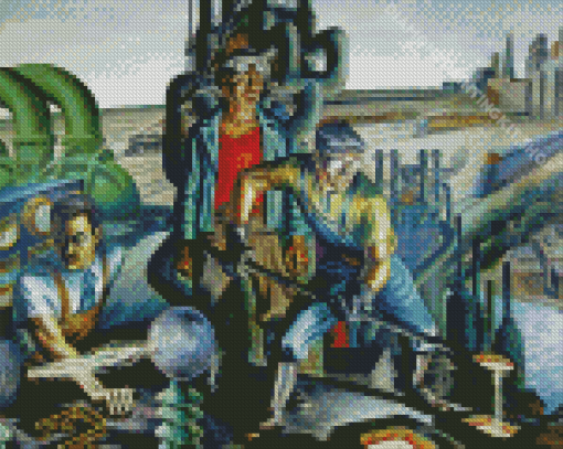 Labor Day Art Diamond Painting