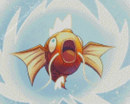 Magikarp Fish Pokemon Diamond Painting