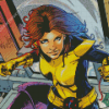 Marvel Hero Kitty Pryde Diamond Painting