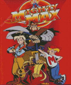 Mighty Max Poster Diamond Painting