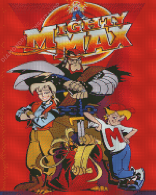 Mighty Max Poster Diamond Painting