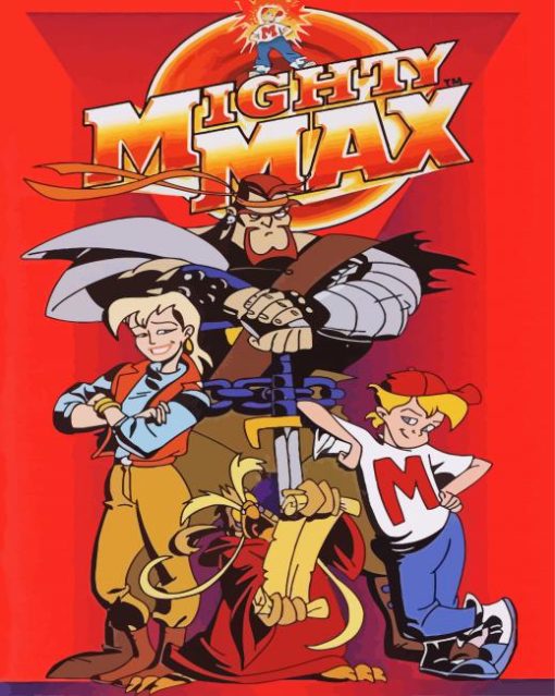 Mighty Max Poster Diamond Painting