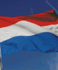 Netherlands Flag Diamond Painting