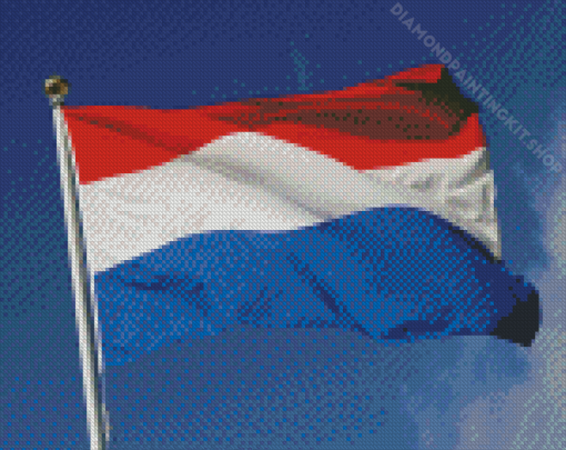 Netherlands Flag Diamond Painting