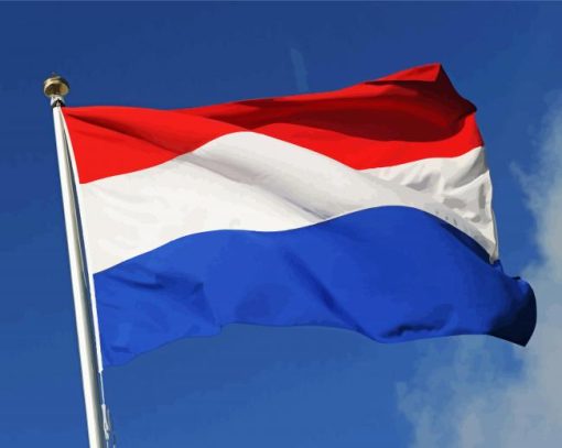 Netherlands Flag Diamond Painting