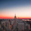 New York Night Sunset Diamond Painting