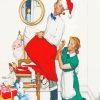 Norman Rockwell Christmas Celebration Diamond Painting