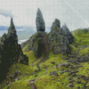 Old Man Of Storr Scotland Diamond Painting