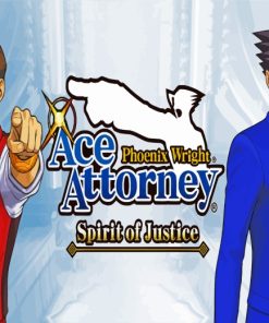 Phoenix Wright Ace Attorney Diamond Painting