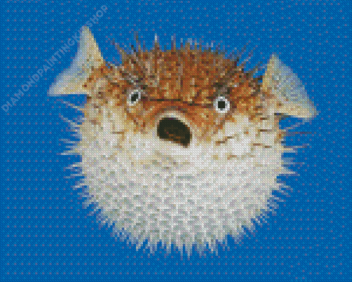 Pufferfish Diamond Painting