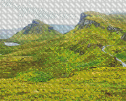 Quiraing Isle Of Skye Diamond Painting