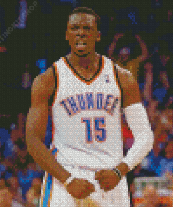 Reggie Jackson Thunder Player Diamond Painting