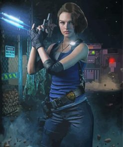 Resident Evil Jill Valentine Diamond Painting