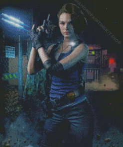 Resident Evil Jill Valentine Diamond Painting