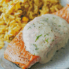 Salmon Fish With Rice Diamond Painting