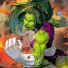 She Hulk Marvel Diamond Painting