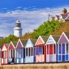 Southwold Huts Diamond Painting