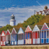 Southwold Huts Diamond Painting