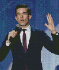 Stand Up Comedian John Mulaney Diamond Painting