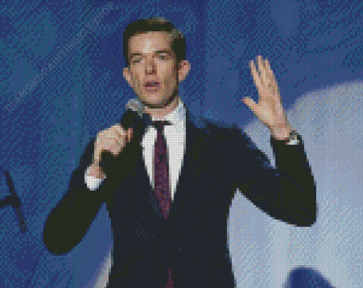 Stand Up Comedian John Mulaney Diamond Painting