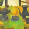 Still Life With Black Coffee Pot Diamond Painting