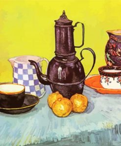 Still Life With Coffee Pot Diamond Painting