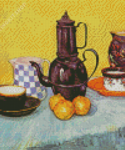 Still Life With Coffee Pot Diamond Painting