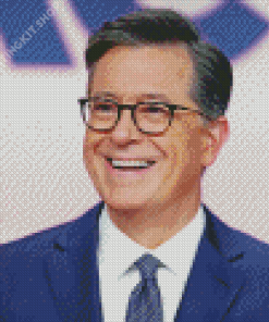 The Comedian Stephen Colbert Diamond Painting