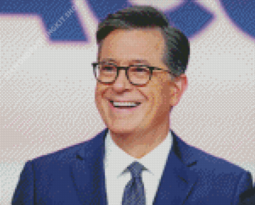 The Comedian Stephen Colbert Diamond Painting