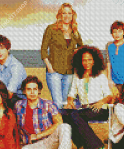 The Fosters Serie Characters Diamond Painting