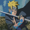 The Katana Naruto Diamond Painting