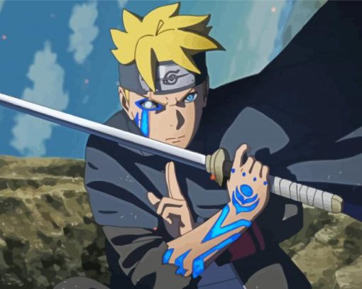 The Katana Naruto Diamond Painting